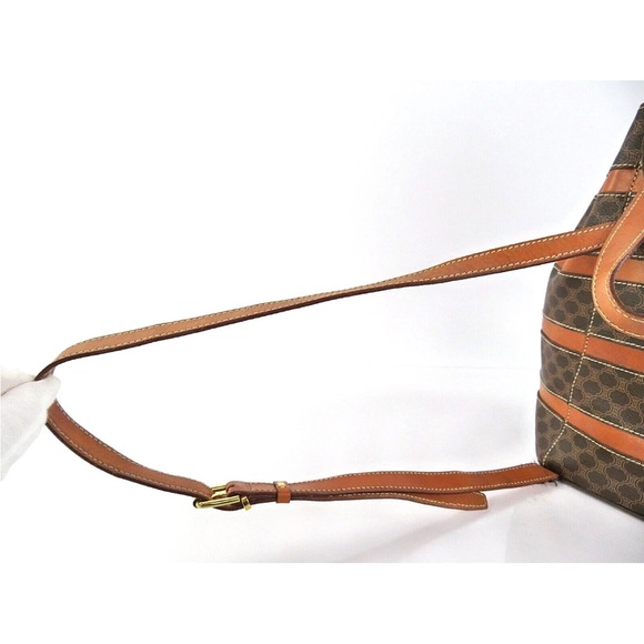 Celine Brown and Tan Backpack